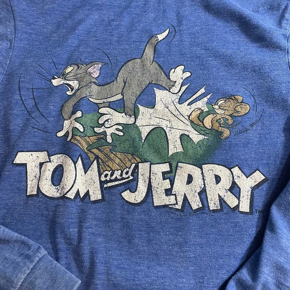 Tom & Jerry old navy kids long sleeve shirt youth small‎